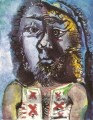 L homme au Gilet 1971 Kubismus